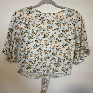 lightweight floral shirt